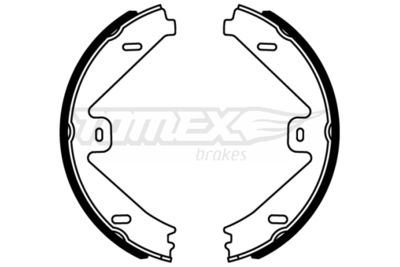 TX2216 TOMEX Brakes Комплект тормозных колодок