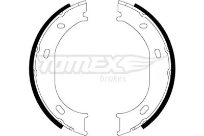 TX2117 TOMEX Brakes Комплект тормозных колодок