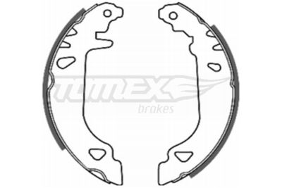 TX2019 TOMEX Brakes Комплект тормозных колодок