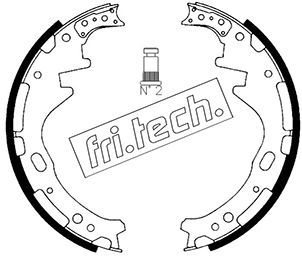 1067174 fri.tech. Комплект тормозных колодок