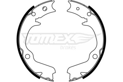 TX2241 TOMEX Brakes Комплект тормозных колодок