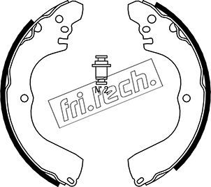 1064172 fri.tech. Комплект тормозных колодок