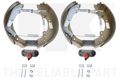 443963502 NK Комплект тормозных колодок