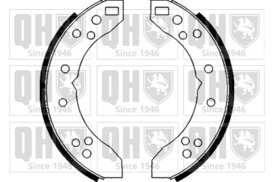 BS516 QUINTON HAZELL Комплект тормозных колодок