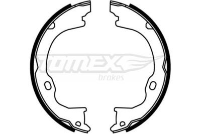 TX2261 TOMEX Brakes Комплект тормозных колодок