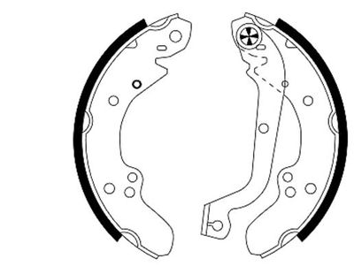 8DB355000641 HELLA PAGID Комплект тормозных колодок