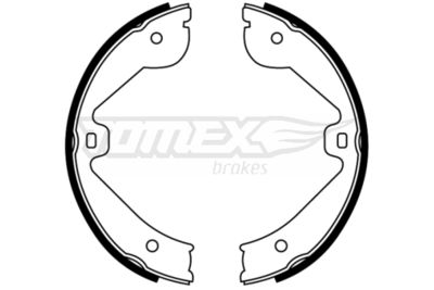 TX2267 TOMEX Brakes Комплект тормозных колодок