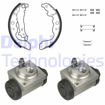 KP1139 DELPHI Комплект тормозных колодок