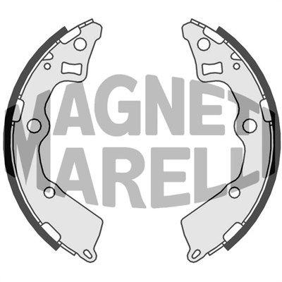 360219198381 MAGNETI MARELLI Тормозные колодки