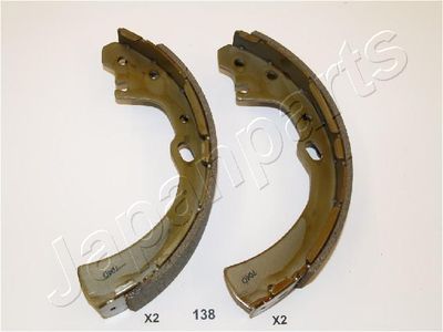 GF138AF JAPANPARTS Комплект тормозных колодок