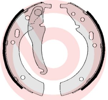 S06501 BREMBO Комплект тормозных колодок