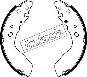 1111245 fri.tech. Комплект тормозных колодок