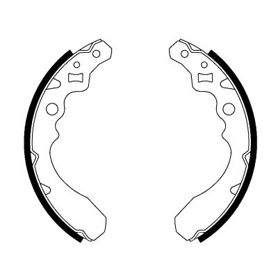 8DB355001121 HELLA PAGID Комплект тормозных колодок