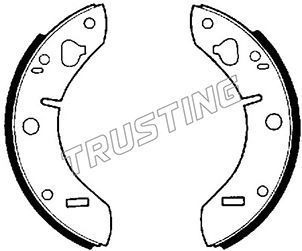 094202 TRUSTING Комплект тормозных колодок