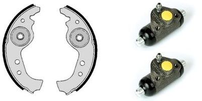 H23006 BREMBO Комплект тормозных колодок