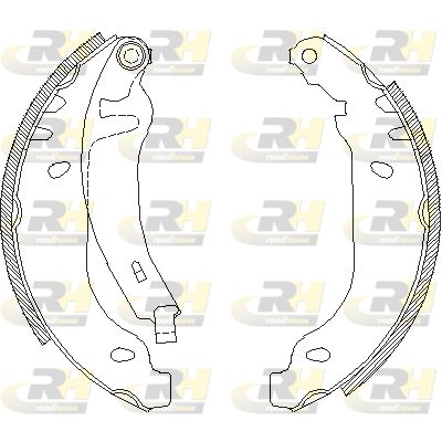 416902 ROADHOUSE Комплект тормозных колодок