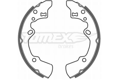 TX2142 TOMEX Brakes Комплект тормозных колодок