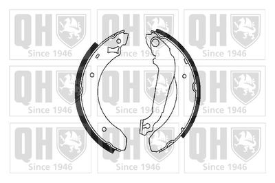 BS615 QUINTON HAZELL Комплект тормозных колодок