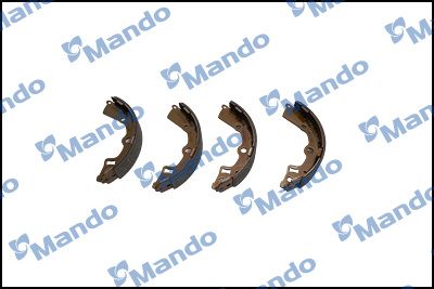 MBF020043 MANDO Комплект тормозных колодок