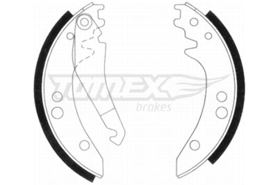 TX2097 TOMEX Brakes Комплект тормозных колодок