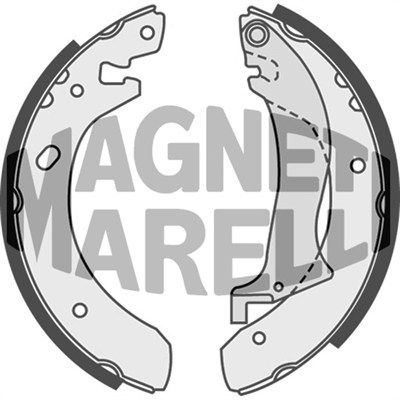 360219198319 MAGNETI MARELLI Тормозные колодки