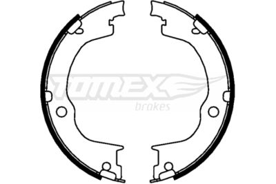 TX2277 TOMEX Brakes Комплект тормозных колодок