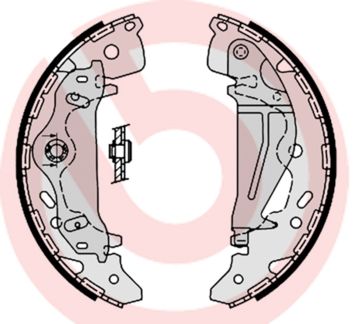 S30521 BREMBO Комплект тормозных колодок