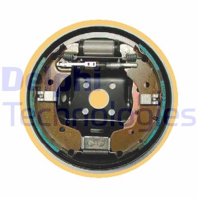 LG16051 DELPHI Комплект тормозных колодок