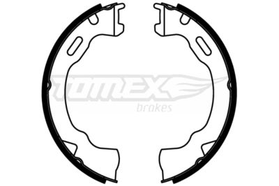 TX2282 TOMEX Brakes Комплект тормозных колодок