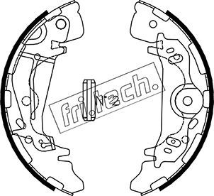 1046217 fri.tech. Комплект тормозных колодок