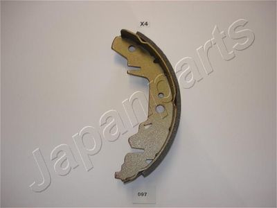 GF097AF JAPANPARTS Комплект тормозных колодок