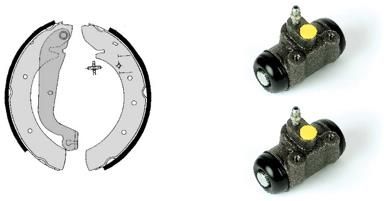 H61038 BREMBO Комплект тормозных колодок