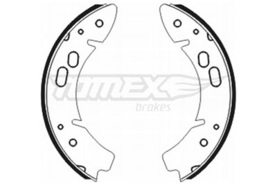 TX2014 TOMEX Brakes Комплект тормозных колодок