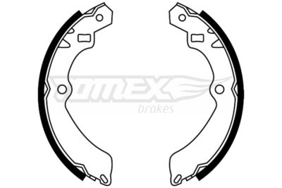 TX2246 TOMEX Brakes Комплект тормозных колодок