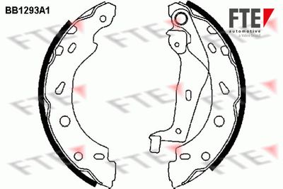 BB1293A1 FTE Комплект тормозных колодок