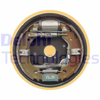 LG15060 DELPHI Комплект тормозных колодок