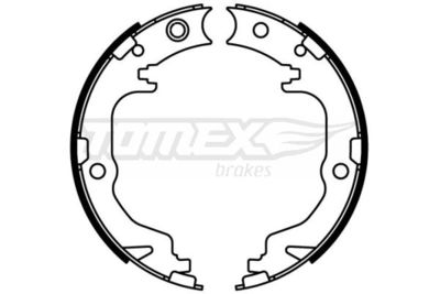 TX2260 TOMEX Brakes Комплект тормозных колодок