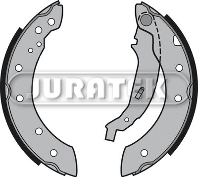 JBS1001 JURATEK Комплект тормозных колодок