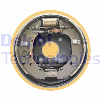LG15853 DELPHI Комплект тормозных колодок