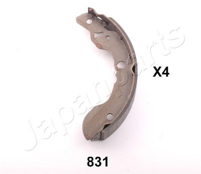 GF831AF JAPANPARTS Комплект тормозных колодок