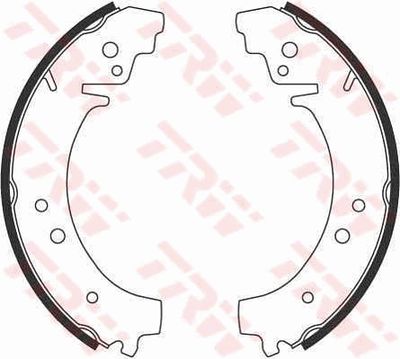 GS8222 TRW Комплект тормозных колодок