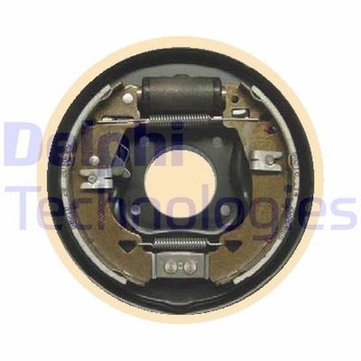 LG15956 DELPHI Комплект тормозных колодок