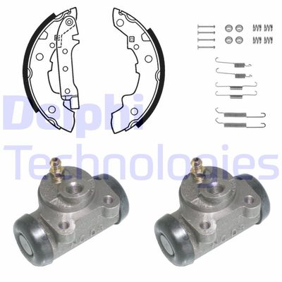 KP664 DELPHI Комплект тормозных колодок