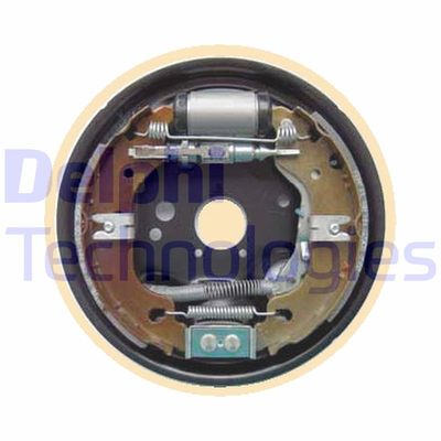 LG15059 DELPHI Комплект тормозных колодок
