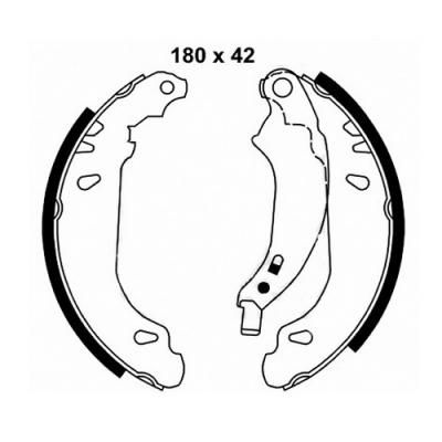 GBS407400 G.U.D. Комплект тормозных колодок