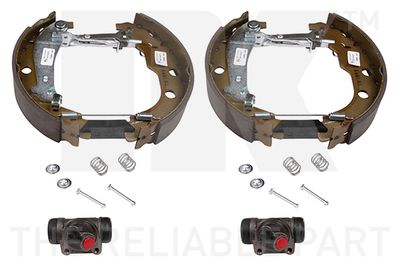 443758202 NK Комплект тормозных колодок