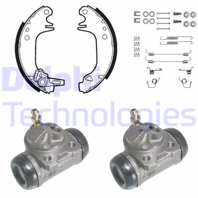 788 DELPHI Комплект тормозных колодок