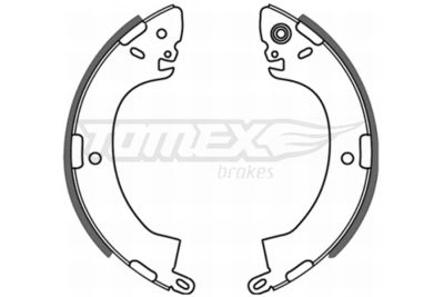 TX2144 TOMEX Brakes Комплект тормозных колодок