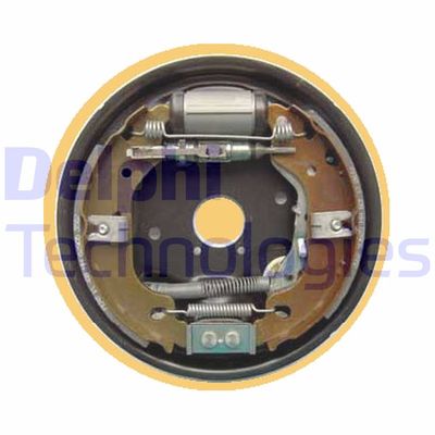 LG15061 DELPHI Комплект тормозных колодок