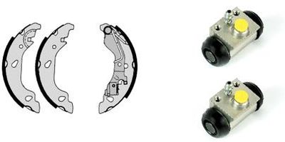 H23048 BREMBO Комплект тормозных колодок